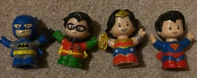 Buy Fisher Price Little People DC Comics 4 Characters In Total • 5£