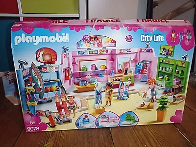 Buy Playmobil 9078 City Life Shopping Plaza With Sports, Pet And Clothing Retailers • 35£