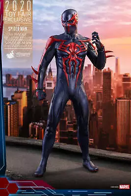 Buy New Hot Toys VGM42 Marvel Spider-Man 2099 Black Suit 1/6 Action Figure In Stock • 272£