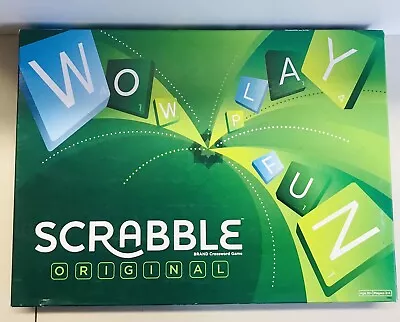 Buy Mattel Scrabble Original Classic Board Tile Game - Y9592 • 5£