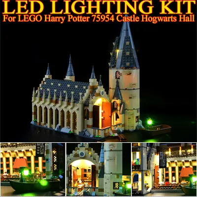 Buy LED Light Kit For LEGO 75954 Harry Potter Hogwarts Great Hall Lighting Kit ONLY • 21.59£