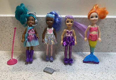 Buy Barbie Chelsea Colour Reveal, Career, Mermaid Dolls Bundle • 4.99£