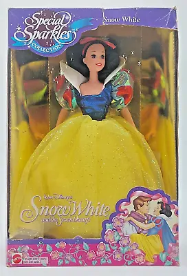 Buy 1994 Mattel 11832 Disney Special Sparkles Snow White Doll, Snow White, NrfB • 77.95£