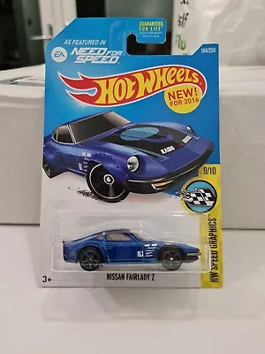 Buy Hot Wheels Nissan Fairlady Z HW Speed Graphics 9/10 Need For Speed 184/250 • 15£