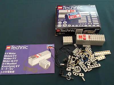 Buy 1993 Vintage Lego Technic 9v Motor Set 8720 Boxed + Instructions- Working • 38.99£