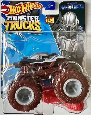 Buy Hot Wheels Monster Trucks Star Wars The Mandalorian New For 2024 1:64 New Sealed • 8.89£