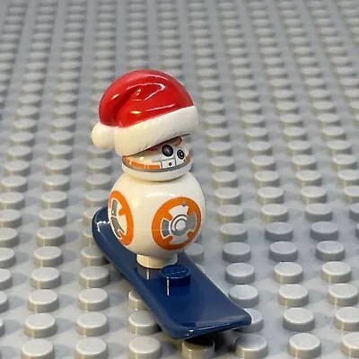Buy Lego Star Wars Minifigure BB-8 BB8 + Santa Hat & Snowboard (2017) SW0874 75184 • 6.99£