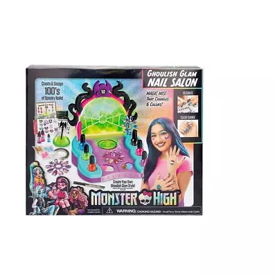 Buy Children's Make-up Set Monster High Glam Ghoulish Nails • 73.18£