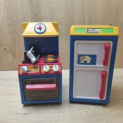 Buy Vintage Pedigree Playtime Kitchen Set 1970s Kids Toys Oven Fridge • 16.98£