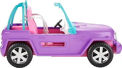Buy Barbie Off-Road Vehicle, Purple With Pink Seats And Rolling Wheels, • 31.99£