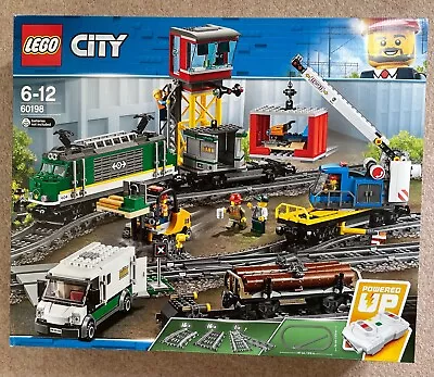 Buy Lego 60198 City Cargo Train -  Brand New - Free Postage • 159.99£