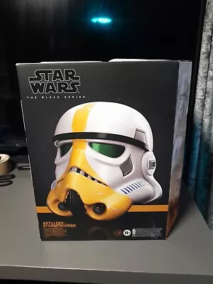 Buy Hasbro Star Wars The Black Series Artillery Stormrtrooper  Electronic Helmet Toy • 140£