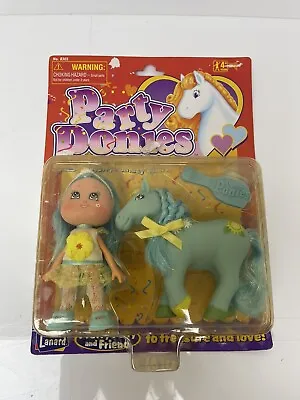 Buy Vintage My Little Pony MLP Fakie Party Ponies Lanyard Toys • 49.99£