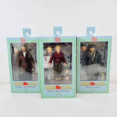 Buy NECA Home Alone Clothed Figures - Set Of 3 Figures - Kevin, Harry & Marv New • 199.95£