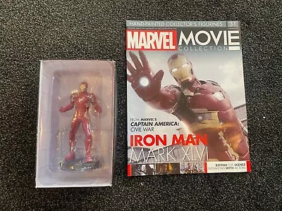 Buy Eaglemoss Marvel Movie Collection - Iron Man Mark XLVI #31 • 18£