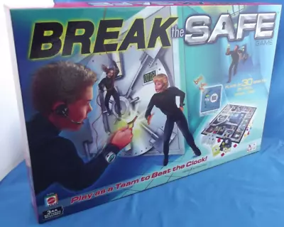 Buy Break The Safe - Board Game - Mattel 2003 - 100% Complete Tested • 37.88£
