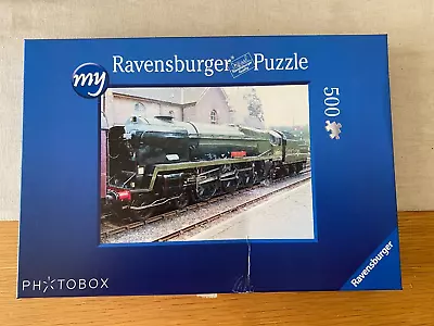 Buy Photobox - Steam Engine - 500 Piece Ravensburger Jigsaw • 2£