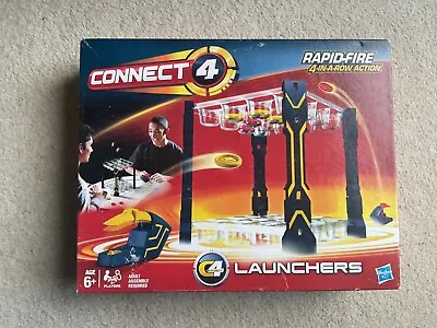 Buy Connect 4 Launchers Rapid Fire Game By Hasbro - Great Condition & Family Fun • 2.29£