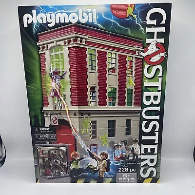 Buy Playmobil Set (9219) Large Ghostbusters Firehouse HQ And Figures Brand New  • 56.99£