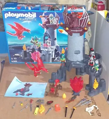Buy Playmobil 5089 Used / Clearance Knights Dragon Riders Tower Set • 32.95£