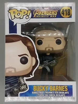Buy Funko POP #418 Bucky Barnes - Marvel Avengers Infinity War - Inc POP Protector • 27.99£
