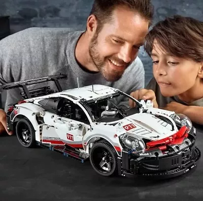 Buy Not LEGO 42096 Technic Porsche 911 RSR Race Car Model Building Kit • 35.65£