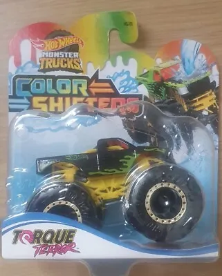 Buy Hot Wheels Monster Trucks Color / Colour Shifters Torque Terror 1:64 Free Post • 10.99£