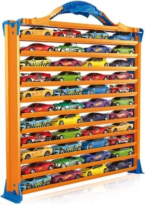 Buy Hot Wheels Rack N' Track Cars & Toys Organizer Storage With 44 Compartments - T • 29.90£