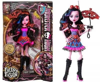 Buy MONSTER HIGH SPIRITUAL FREAKY FUSION DRACUBECCA DOLL + ACCESSORIES CBY95 Mattel • 136.45£