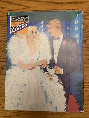 Buy Barbie Wedding Dress 100 Piece Puzzle COMPLETE Children’s Vintage Golden 1987 • 11.34£