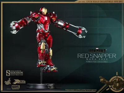 Buy HOT TOYS PPS002 IRON MAN 3 - IRON MAN RED SNAPPER MAR XXXV Power Pose 1/6 Scale • 257.41£