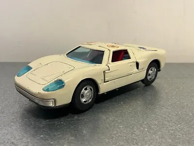 Buy Vintage BANDAI Japan Tinplate Battery Operated Ford GT • 74.50£