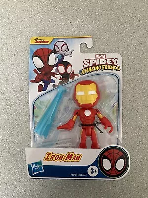 Buy Marvel Spidey & Friends 4-Inch Iron Man Hero Figure - New! • 9.99£