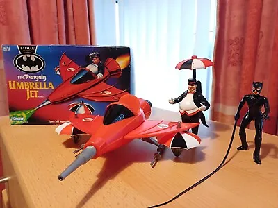 Buy Vintage Penguin Umbrella Jet (Boxed), Penguin And Catwoman Figures + Accessories • 69£