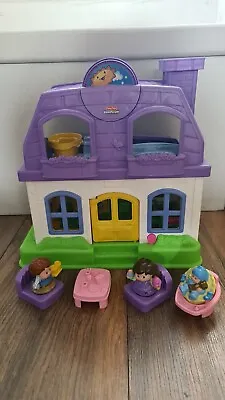 Buy Fisher Price Little People Dolls House With Sounds And Figures • 23£