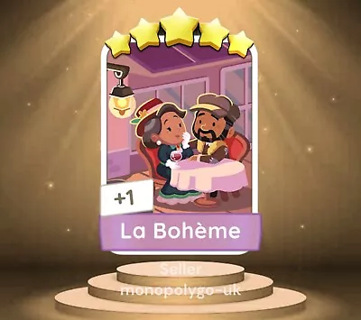 Buy Monopoly Go - La Boheme - Fast Delivery  • 4.75£