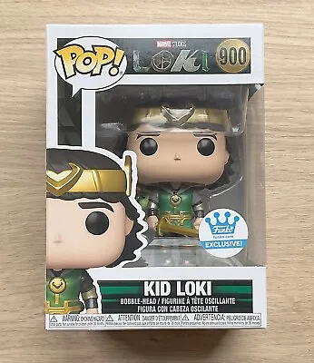 Buy Funko Pop Marvel Loki Kid Loki Metallic #900 + Free Protector • 14.99£
