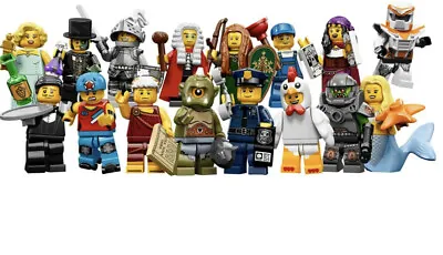 Buy Lego Minifigures Series 9  Sealed  2 X Bags Sealed New • 0.99£