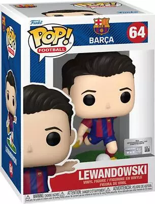Buy Funko POP Football Robert Lewandowski Barcelona FC Collectable Vinyl Figure NEW • 17.95£