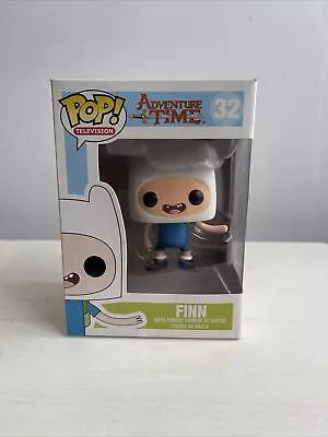 Buy Funko Pop! TV Adventure Time - Finn Vinyl Action Figure #32 • 10£