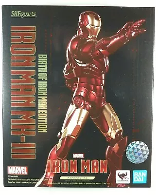 Buy S.H. Figuarts Iron Man III Birth Of Iron Man Edition BNIB From Japan • 115£