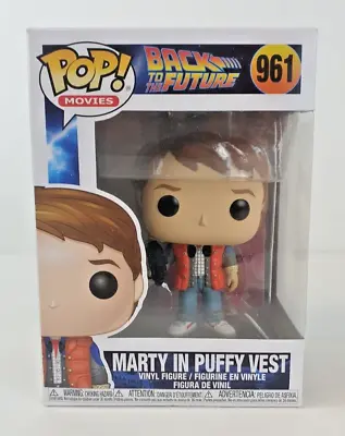 Buy Funko Pop Back To The Future Marty In Puffy Vest 961 Vinyl Figure • 45.23£