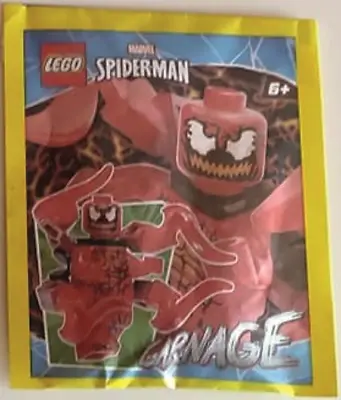 Buy LEGO - Marvel Spider-Man - Carnage - Minfigure/Set - 242216 New & Sealed Sh683 • 6.99£
