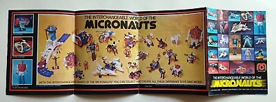 Buy Micronauts Figure Leaflet Booklet Mego Corp 1977 • 8.99£