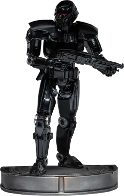 Buy STAR WARS The Mandalorian Dark Trooper 1:10 Scale Statue Iron Studios Sideshow • 171.29£