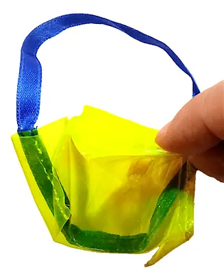 Buy BARBIE ROCKER ROCKSTARS 80s Fluid Yellow Plastic Shoulder Bag X Doll B032 • 5.15£