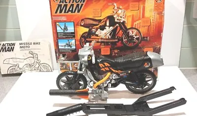 Buy Hasbro 1994 Action Man Missile Bike Moto Air Powered Action Set Boxed Complete  • 59.99£