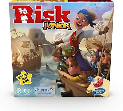 Buy Risk Junior Game, Strategy Board Game, Pirate Themed Game - Hasbro Gaming  • 12.50£