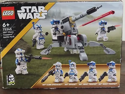 Buy Lego Star Wars 501st Clone Troopers Battle Pack 75345 Disney Sealed • 14.95£