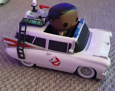 Buy Ecto-1 With Winston Zeddemore Funko Pop Figure 04 Ghostbusters Movies Rides Car • 56.99£